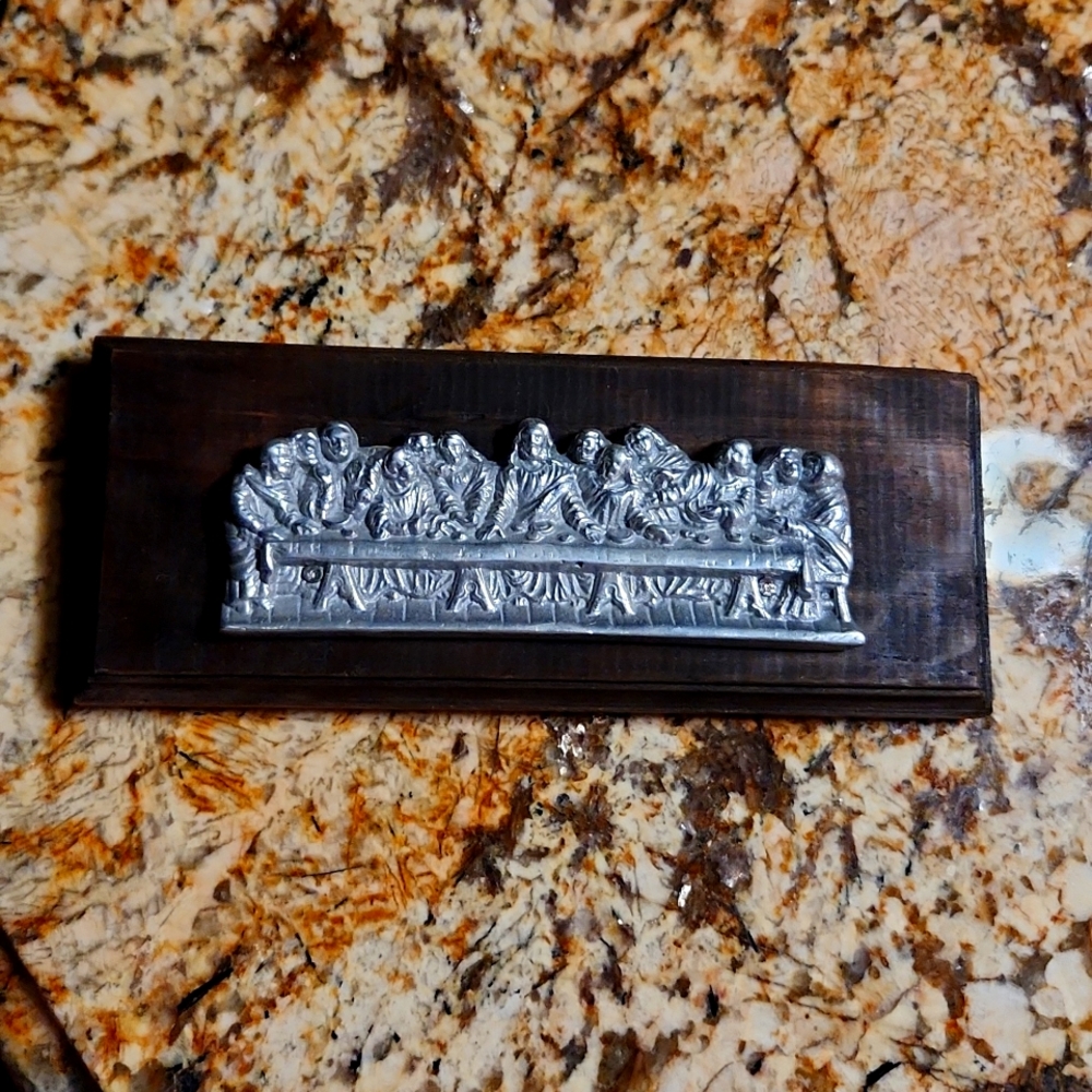 Religious wall decoration. Last Supper